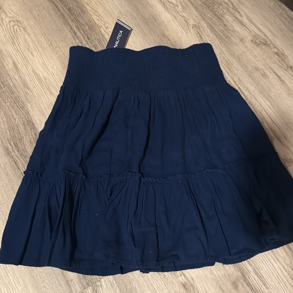 NWT✨ Navy Blue Mini Skirt Comfy/Stretchy 💙 - Picture 4 of 4